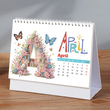 Load image into Gallery viewer, 2025 Special Shape Cup Desktop Diamond Standing Calendar for Bedroom Living Room
