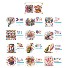 Load image into Gallery viewer, 2025 Special Shape Cup Desktop Diamond Standing Calendar for Bedroom Living Room
