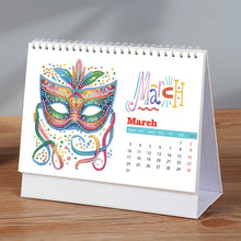 Load image into Gallery viewer, 2025 Special Shape Cup Desktop Diamond Standing Calendar for Bedroom Living Room
