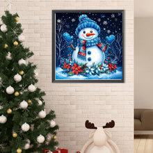 Load image into Gallery viewer, Diamond Painting - Full Round - Snowman (40*40CM)
