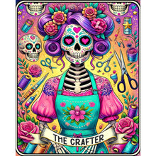 Load image into Gallery viewer, Diamond Painting - Full Round - Abstract girl tarot card (40*50CM)
