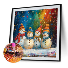 Load image into Gallery viewer, Diamond Painting - Full Round - Snowman (40*40CM)

