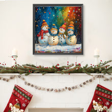 Load image into Gallery viewer, Diamond Painting - Full Round - Snowman (40*40CM)
