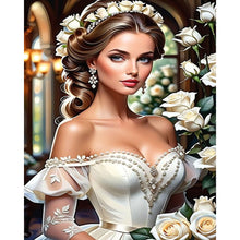Load image into Gallery viewer, Diamond Painting - Full Round - Elegant lady (40*50CM)
