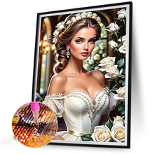 Load image into Gallery viewer, Diamond Painting - Full Round - Elegant lady (40*50CM)
