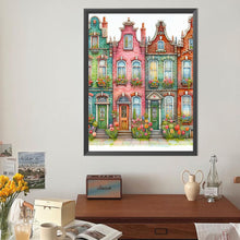 Load image into Gallery viewer, Diamond Painting - Full Round - House street (40*50CM)

