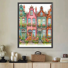 Load image into Gallery viewer, Diamond Painting - Full Round - House street (40*50CM)
