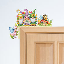 Load image into Gallery viewer, Hello Spring Diamond Painting Art Door Right Angle Sign for Home Decor
