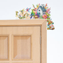 Load image into Gallery viewer, Flower And Bird House Diamond Painting Art Door Right Angle Sign for Home Decor
