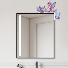 Load image into Gallery viewer, Butterfly Diamond Painting Art Door Right Angle Sign for Home Decoration
