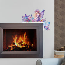 Load image into Gallery viewer, Butterfly Diamond Painting Art Door Right Angle Sign for Home Decoration
