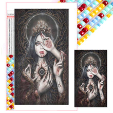 Load image into Gallery viewer, Diamond Painting - Full Square - Six-pointed star woman (40*70CM)
