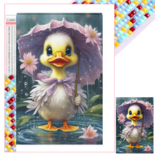 Load image into Gallery viewer, Diamond Painting - Full Square - Duck with umbrella (40*60CM)
