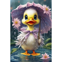 Load image into Gallery viewer, Diamond Painting - Full Square - Duck with umbrella (40*60CM)
