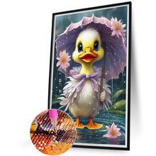 Load image into Gallery viewer, Diamond Painting - Full Square - Duck with umbrella (40*60CM)
