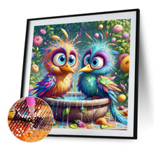 Load image into Gallery viewer, Diamond Painting - Full Round - Big-eyed bird (40*40CM)
