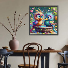 Load image into Gallery viewer, Diamond Painting - Full Round - Big-eyed bird (40*40CM)
