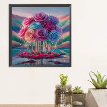 Load image into Gallery viewer, Diamond Painting - Full Round - Colorful rose (30*30CM)
