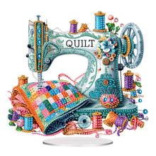 Load image into Gallery viewer, Acrylic Special Shape Flower Sewing Tool Diamond Painting Desktop Decorations
