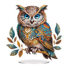 Load image into Gallery viewer, Acrylic Special Shape Owl 5D DIY Diamond Painting Art Tabletop Decorations
