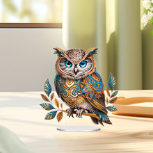 Load image into Gallery viewer, Acrylic Special Shape Owl 5D DIY Diamond Painting Art Tabletop Decorations
