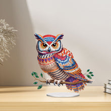 Load image into Gallery viewer, Acrylic Special Shape Owl 5D DIY Diamond Painting Art Tabletop Decorations
