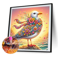 Load image into Gallery viewer, AB Diamond Painting - Full Round - Sunset flower seagull (30*30CM)
