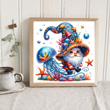 Load image into Gallery viewer, AB Diamond Painting - Full Round - Jellyfish starfish gnome (30*30CM)
