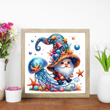 Load image into Gallery viewer, AB Diamond Painting - Full Round - Jellyfish starfish gnome (30*30CM)
