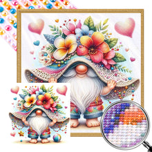 Load image into Gallery viewer, AB Diamond Painting - Full Round - Beach flower gnome (30*30CM)
