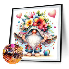 Load image into Gallery viewer, AB Diamond Painting - Full Round - Beach flower gnome (30*30CM)
