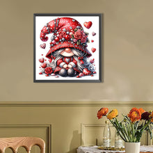 Load image into Gallery viewer, AB Diamond Painting - Full Round - Love rose gnome (30*30CM)
