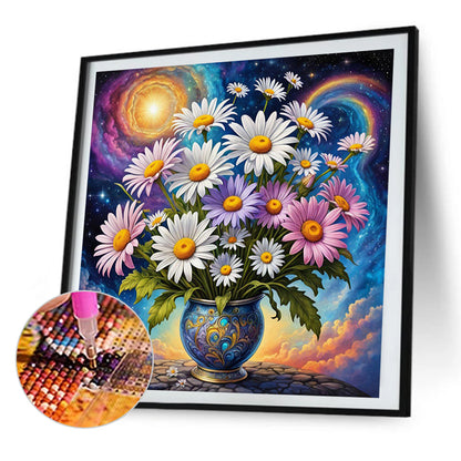 AB Diamond Painting - Full Round - Daisy (30*30CM)