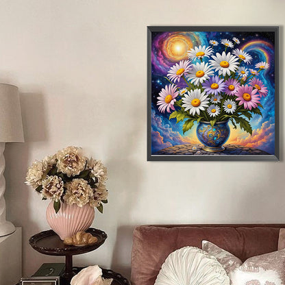 AB Diamond Painting - Full Round - Daisy (30*30CM)