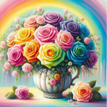 Load image into Gallery viewer, AB Diamond Painting - Full Round - Rose (30*30CM)
