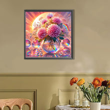 Load image into Gallery viewer, AB Diamond Painting - Full Round - Pink chrysanthemum (30*30CM)
