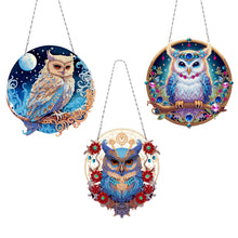Load image into Gallery viewer, Ocean Waves 5D DIY Diamond Painting Dots Pendant Rhinestone Diamond Art Pendants
