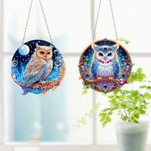 Load image into Gallery viewer, Ocean Waves 5D DIY Diamond Painting Dots Pendant Rhinestone Diamond Art Pendants
