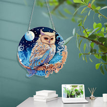 Load image into Gallery viewer, Ocean Waves 5D DIY Diamond Painting Dots Pendant Rhinestone Diamond Art Pendants
