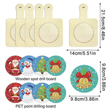 Load image into Gallery viewer, 4Pcs Bird Diamond Art Place Mats Round Diamond Painting Table Mats for Beginners
