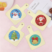 Load image into Gallery viewer, 4Pcs Bird Diamond Art Place Mats Round Diamond Painting Table Mats for Beginners
