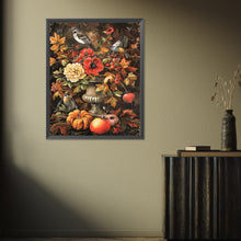 Load image into Gallery viewer, Diamond Painting - Full Square - Birds on flowers (40*50CM)
