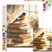 Load image into Gallery viewer, Diamond Painting - Full Square - Birds on books (40*50CM)
