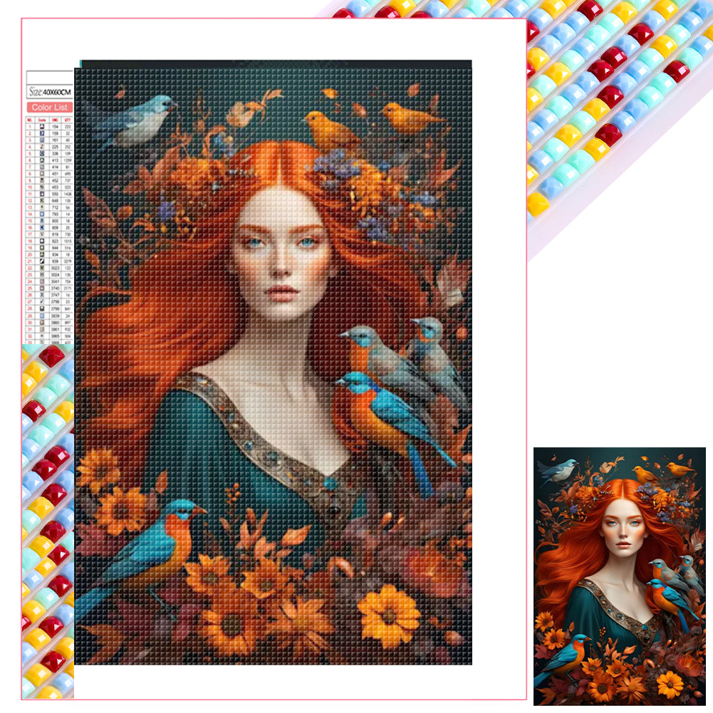 Diamond Painting - Full Square - Woman (40*60CM)