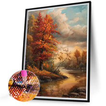 Load image into Gallery viewer, AB Diamond Painting - Full Round - Autumn scenery (40*50CM)

