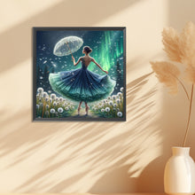 Load image into Gallery viewer, Diamond Painting - Full Round - Dandelion girl (30*30CM)
