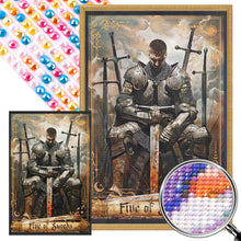 Load image into Gallery viewer, AB Diamond Painting - Full Round - Knight of the Five of Swords (40*60CM)
