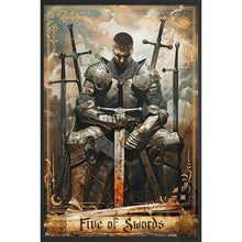 Load image into Gallery viewer, AB Diamond Painting - Full Round - Knight of the Five of Swords (40*60CM)
