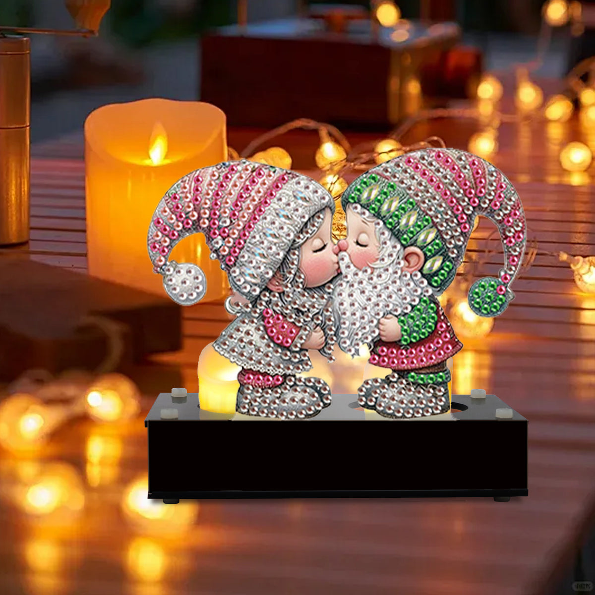Flower Fairy Diamond Painting Candle Holder Ornaments Aromatherapy Candle Holder