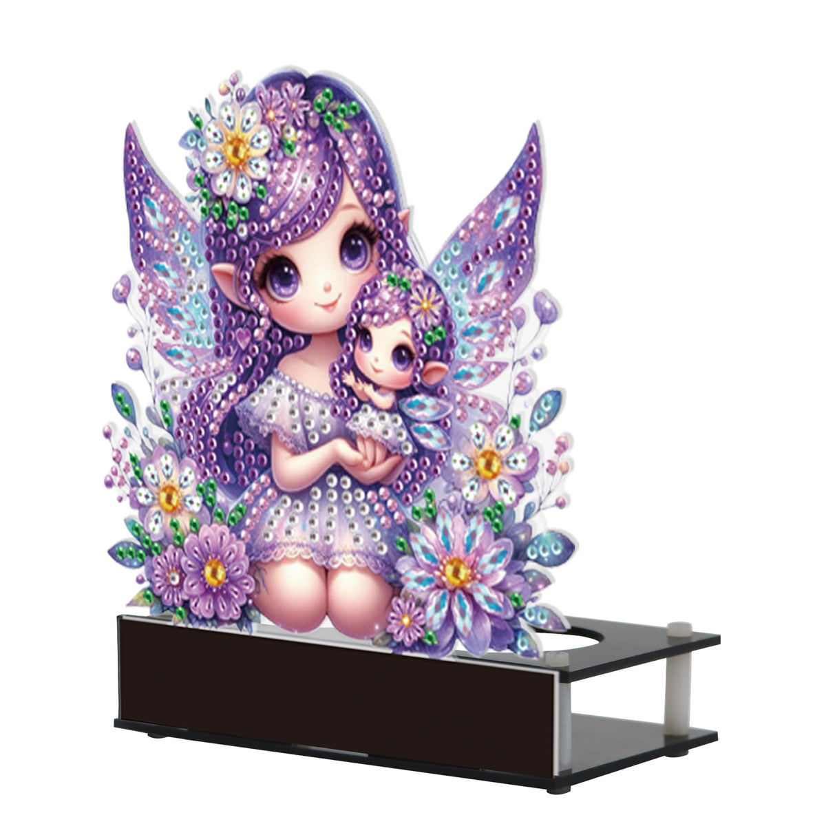 Flower Fairy Diamond Painting Candle Holder Ornaments Aromatherapy Candle Holder